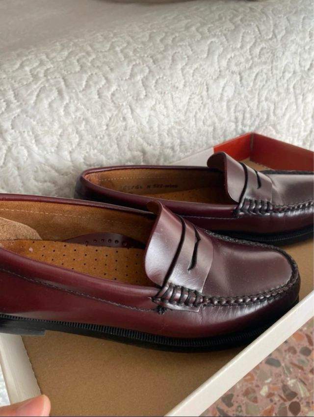 Mocasines granates L.L.Bean