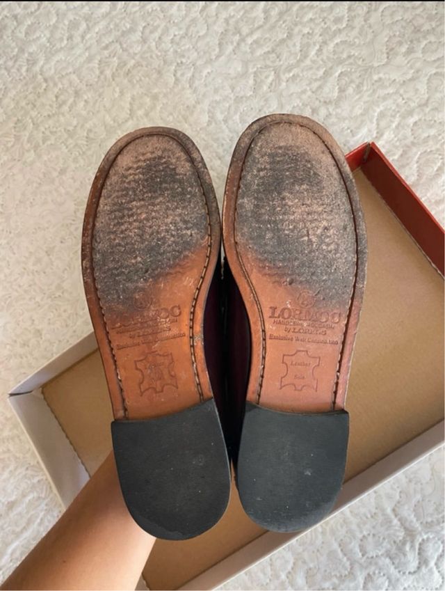 Mocasines granates L.L.Bean