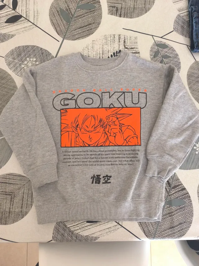 Sudadera Goku Dragon Ball