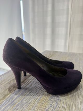 Zapatos LODI morados ante