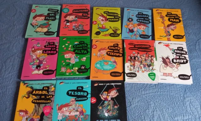 Agus y los monstruos. Desde el 1 al 12,y uno extra