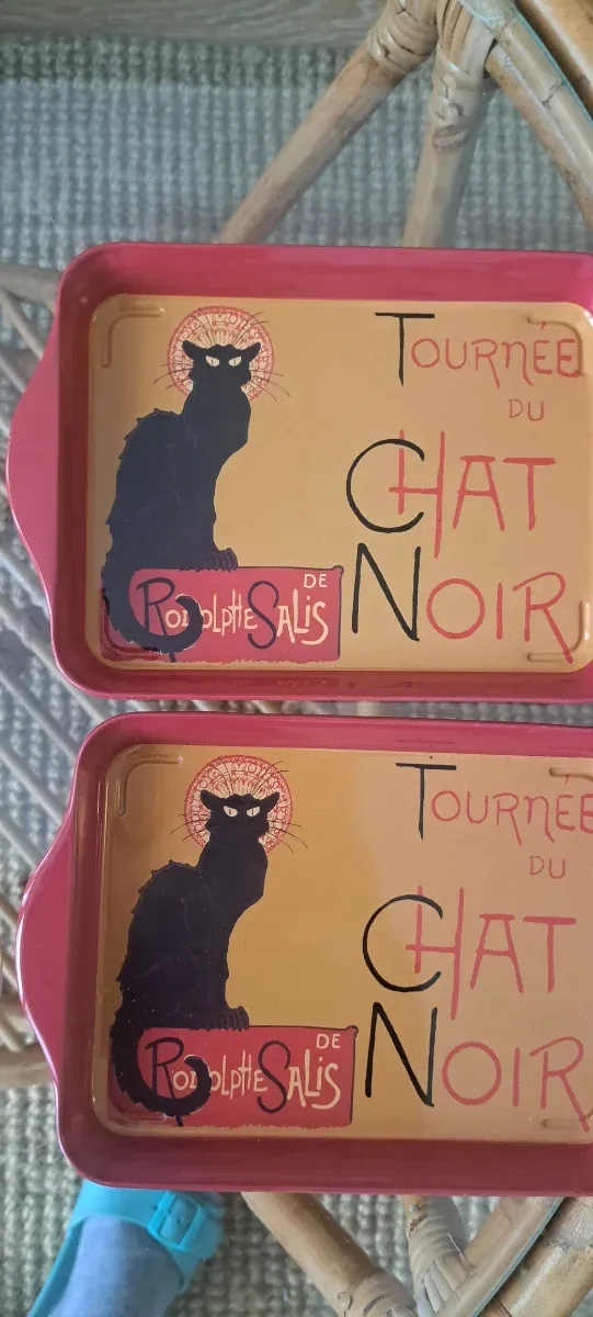 Juego 6 bandejas metal Cartexpo