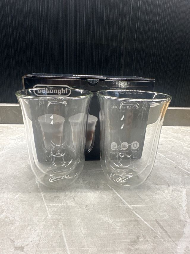 2 Vasos DeLonghi Doble Pared