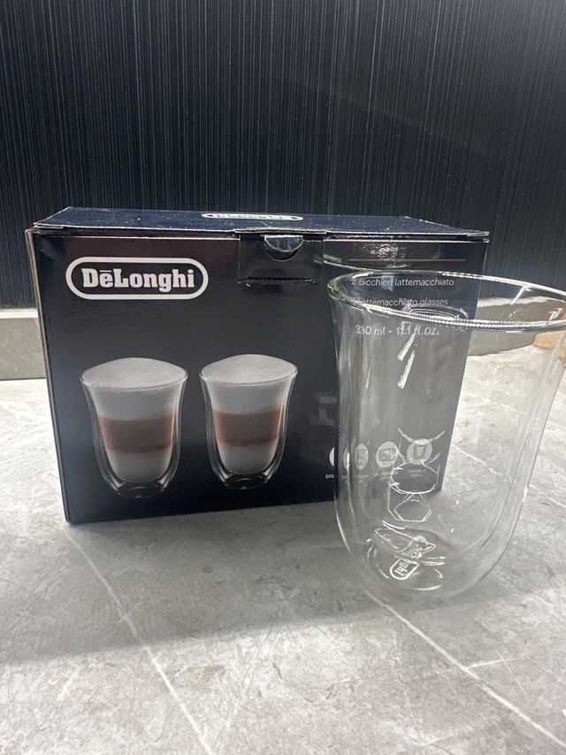 2 Vasos DeLonghi Doble Pared