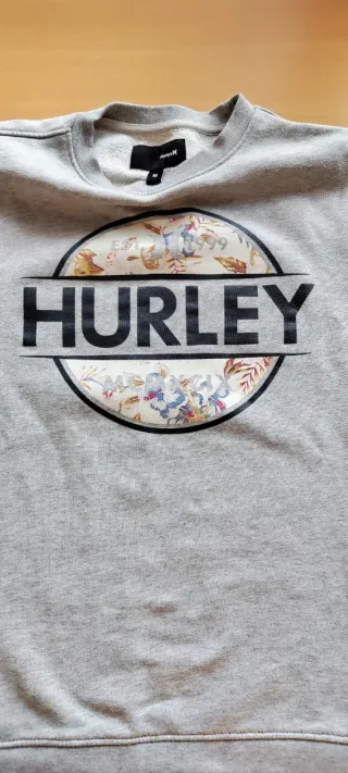 Sudadera Hurley Gris Talla M