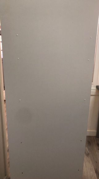 Armario Escobero Blanco/Beige