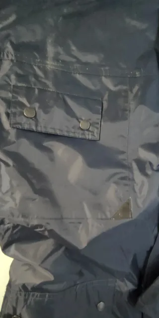 Chaquetón de trabajo azul