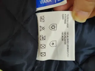 Chaquetón de trabajo azul