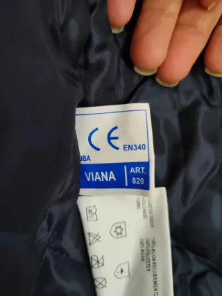 Chaquetón de trabajo azul