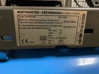 Compresor industrial Worthington Creyssensac