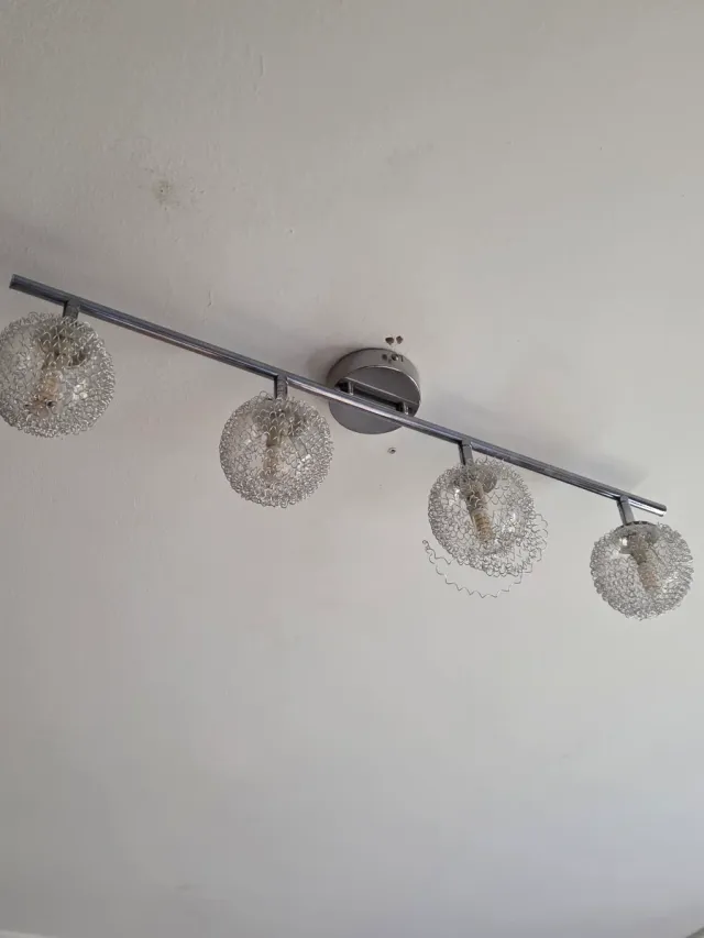 REGALO Lámpara de techo moderna 4 focos