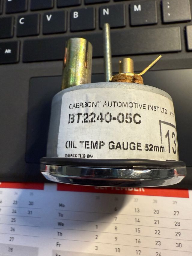 Reloj Temperatura Aceite Smiths Mini Clásico