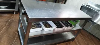 Mesa de trabajo acero inoxidable