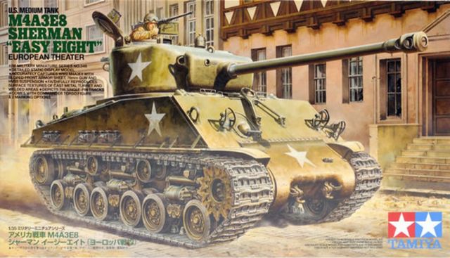 Maqueta Tanque M4A3E8 Sherman 1/35