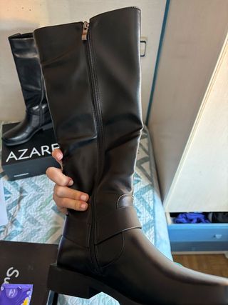 Botas altas negras talla 37