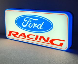 Lámpara led Logo Ford Racing Motor 20% DESCUENTO