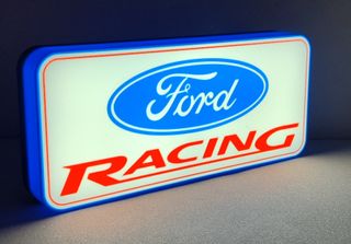 Lámpara led Logo Ford Racing Motor 20% DESCUENTO