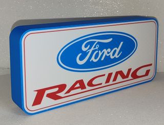 Lámpara led Logo Ford Racing Motor 20% DESCUENTO