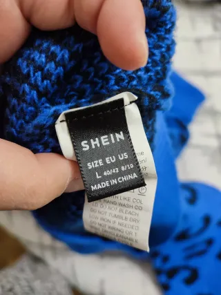 Jersey Leopardo Azul Talla L