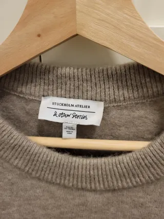 Jersey lana y alpaca Other Stories Beige