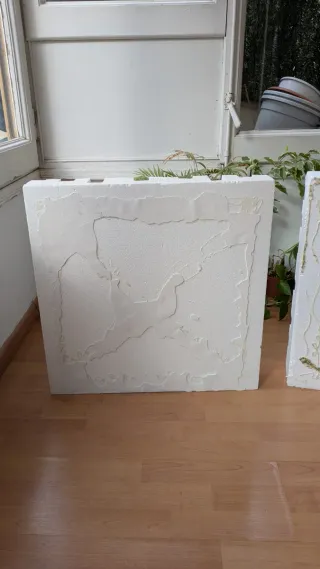 Panel difusor acústico EPS alta densidad (2ud)