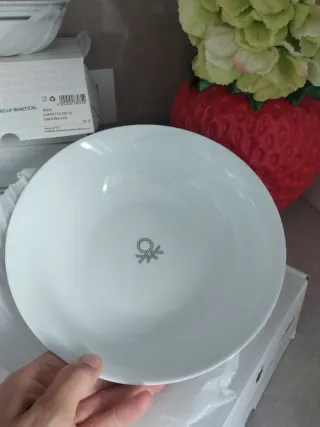 Set 12 Ciotole + 1 insalatiera Ceramica United Col