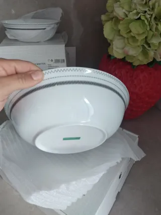 Set 12 Ciotole + 1 insalatiera Ceramica United Col