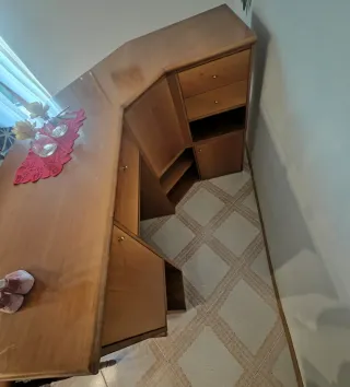 Mobile bar legno anni '80