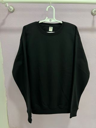 Sudadera Negra Clasicc Talla L