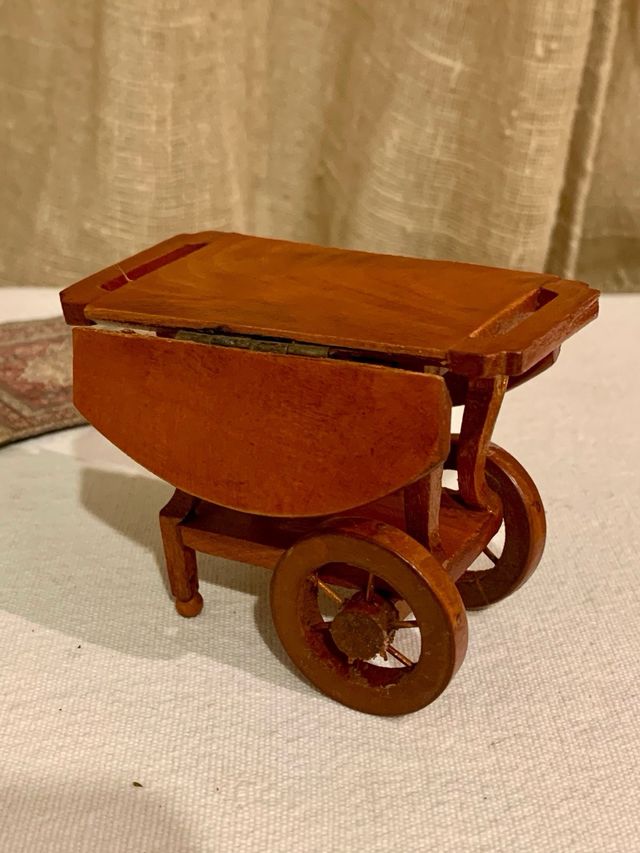 Miniaturas Casa de Muñecas.Carrito y...