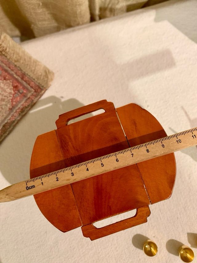 Miniaturas Casa de Muñecas.Carrito y...