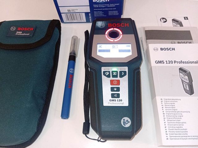 Detector Pared Bosch GMS 120 Profesional Nuevo