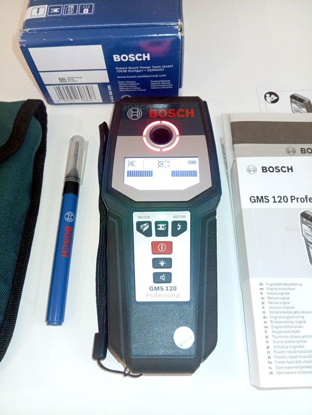 Detector Pared Bosch GMS 120 Profesional Nuevo