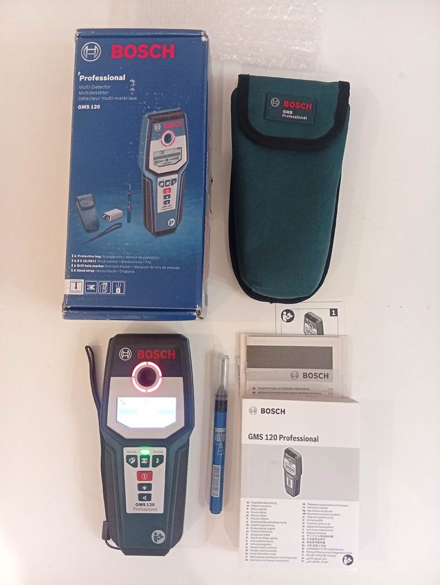 Detector Pared Bosch GMS 120 Profesional Nuevo