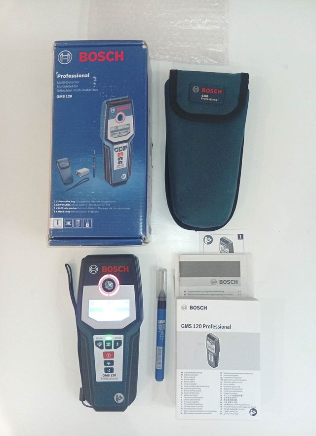 Detector Pared Bosch GMS 120 Profesional Nuevo