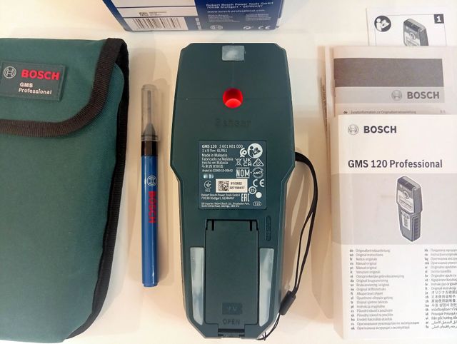 Detector Pared Bosch GMS 120 Profesional Nuevo
