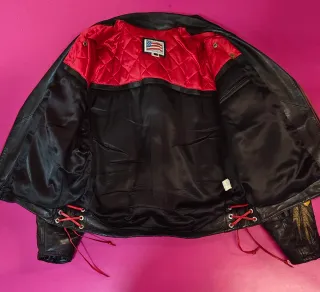 Chaqueta Piel Vintage Hombre de ocasión