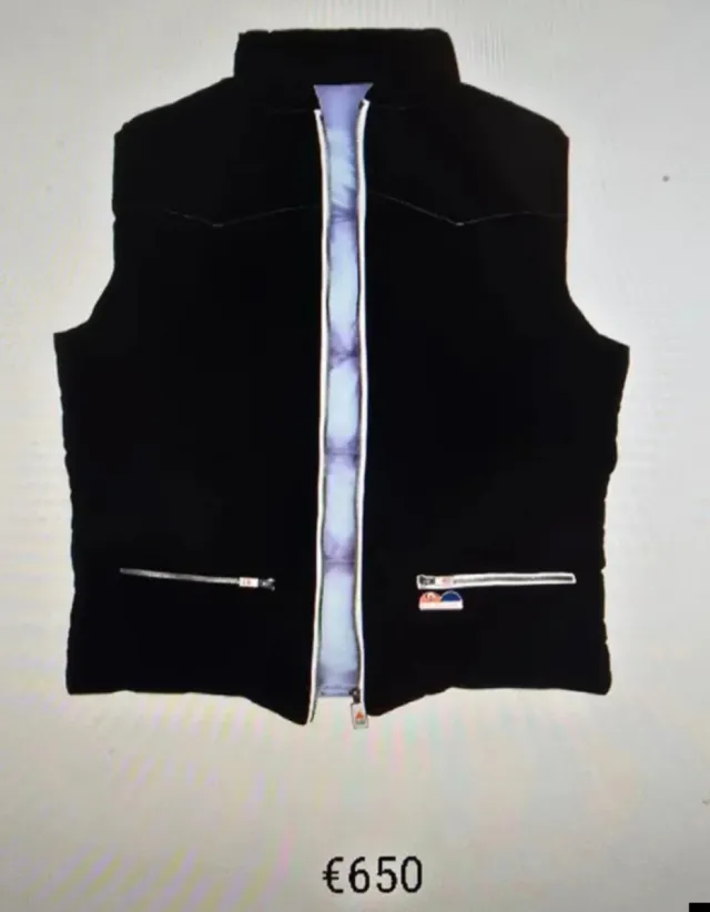 Chaleco Pedro Gómez plumífero blanco