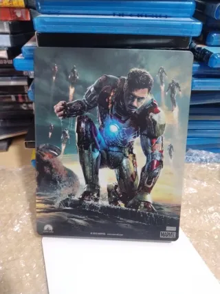 Iron Man Caja Metálica Blu-ray