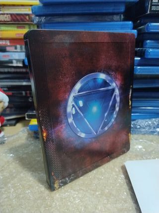 Iron Man Caja Metálica Blu-ray
