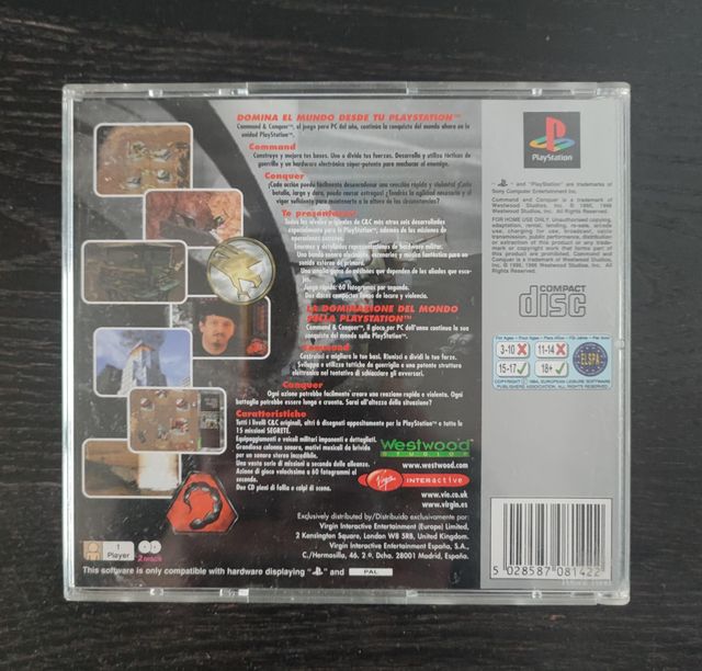 Command & Conquer Platinum PS1 (Español)