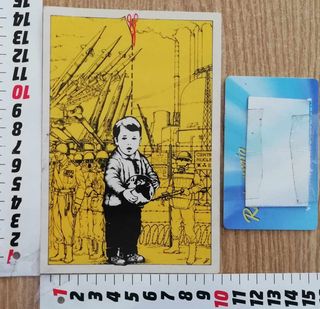 Sticker anarchism adesivo antimilitare anarchia