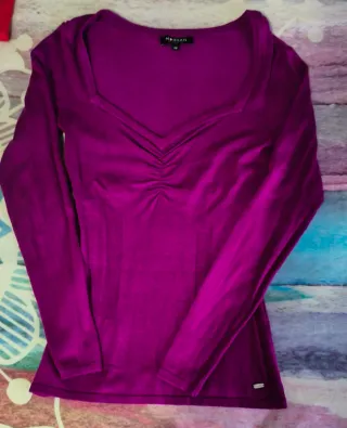 Camiseta Morgan Morada Talla XS