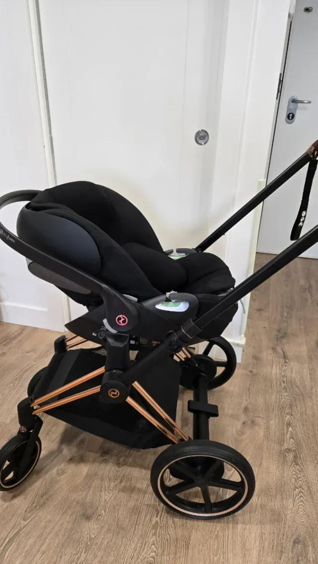 Carrito eléctrico de bebé Cybex Priam Rosegold