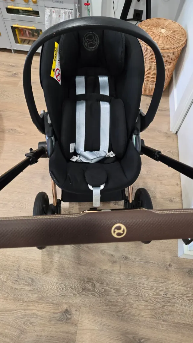 Carrito eléctrico de bebé Cybex Priam Rosegold