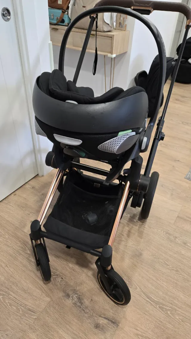 Carrito eléctrico de bebé Cybex Priam Rosegold