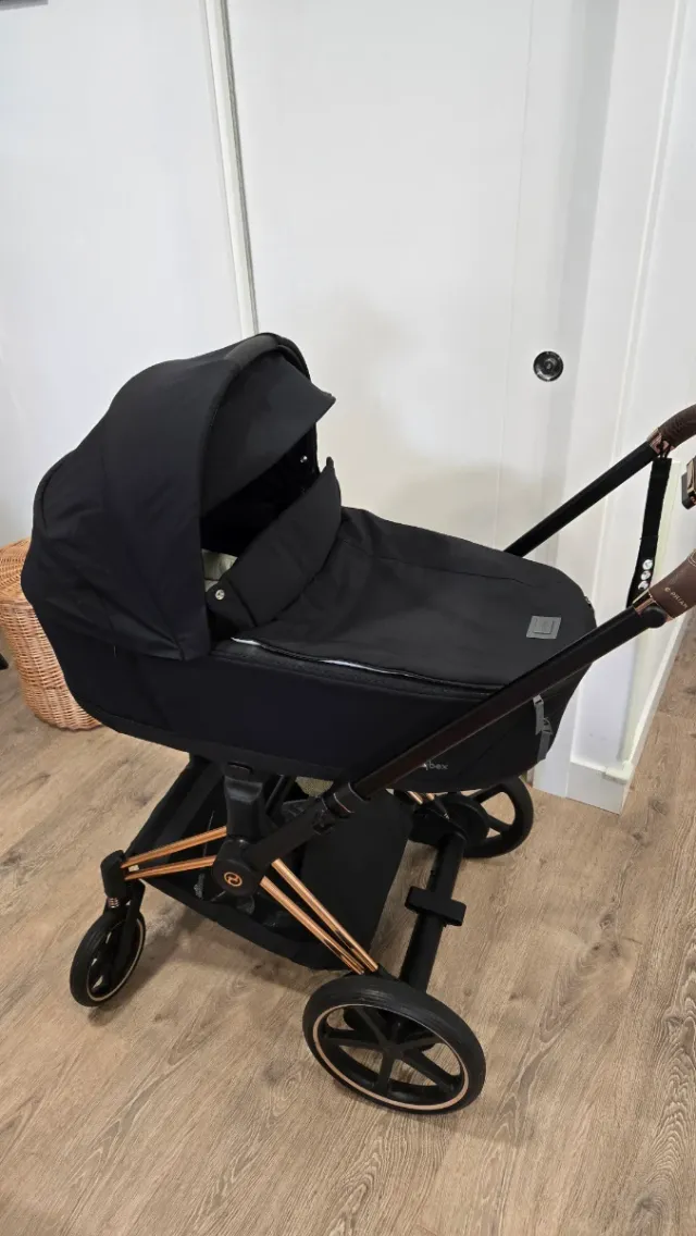 Carrito eléctrico de bebé Cybex Priam Rosegold