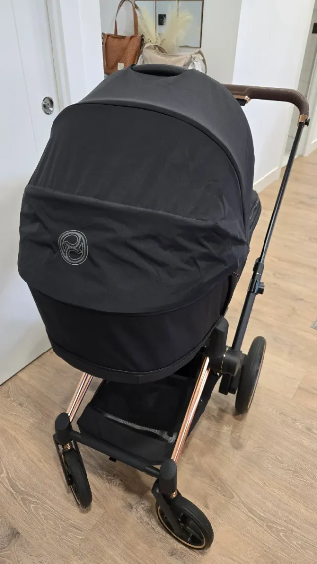 Carrito eléctrico de bebé Cybex Priam Rosegold