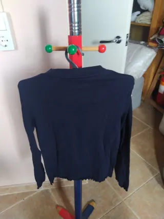 Jersey niña azul