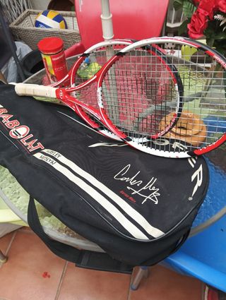 2 Raquetas Tenis Babolat con Bolsa y 3 Pelotas